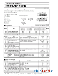 Datasheet PE110FG120 manufacturer SanRex
